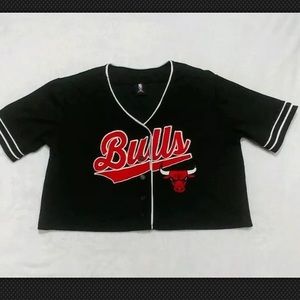 NBA Tops | Chicago Bulls Crop Top 